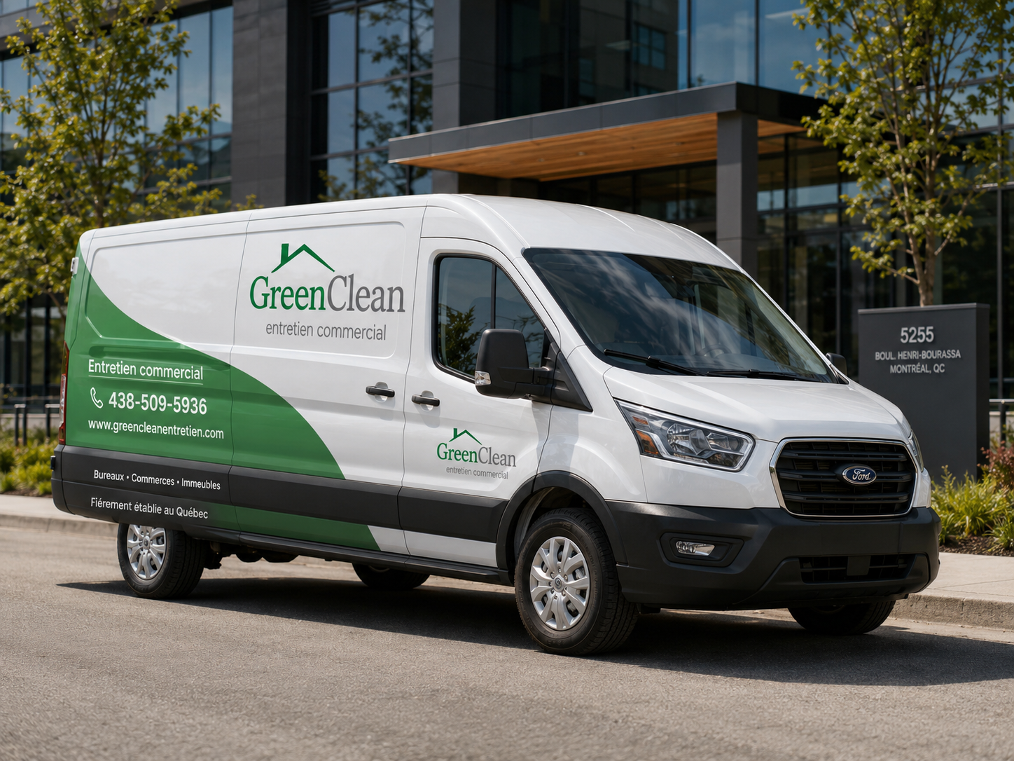 Camionnette GreenClean