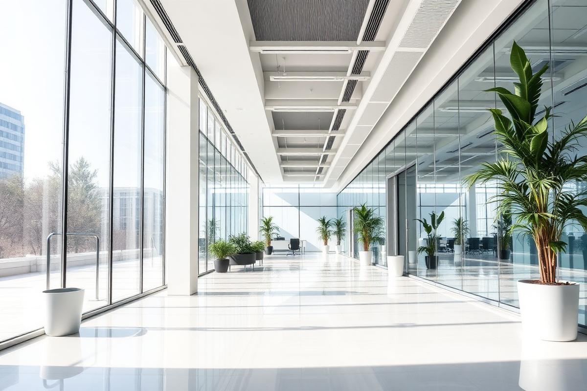 Bureaux commerciaux entretenus