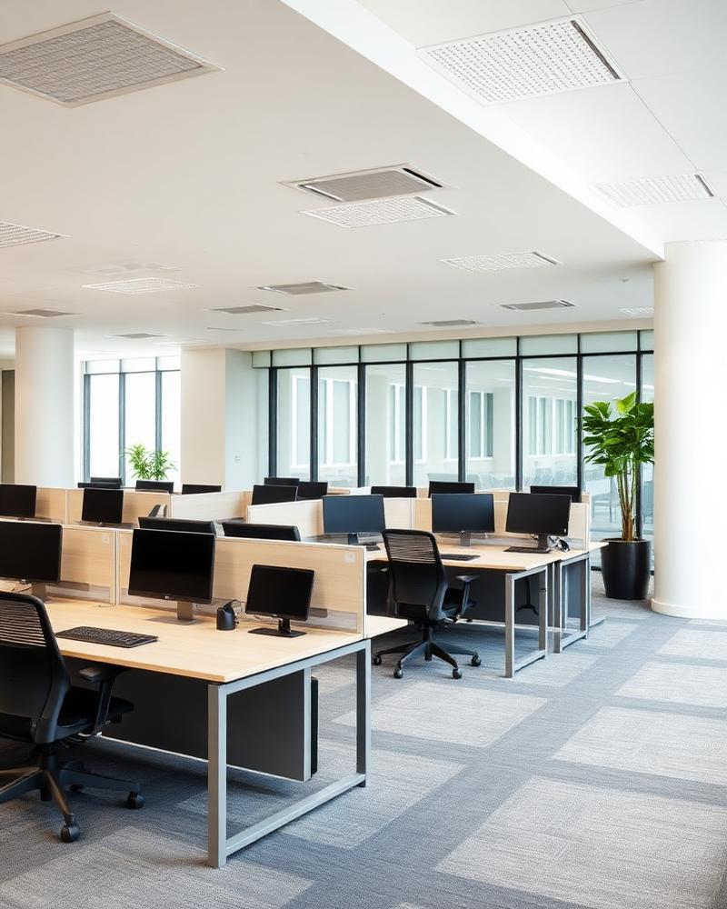 Nettoyage commercial — Bureaux professionnels